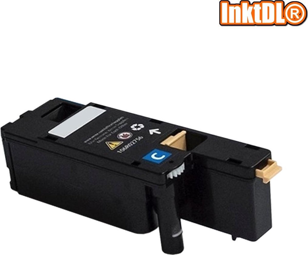 INKTDL XL Laser toner cartridge voor Xerox 106R02756 (cyaan) | Xerox Phaser 6020, 6020BI, 6022, Xerox Workcentre 6025, 6027